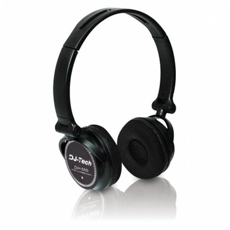 FIRST AUDIO MANUFACTURING FIRST AUDIO MANUFACTURING DJH555 Professional USB DJ On-Ear Headphones with Built-in Soundcard DJH555